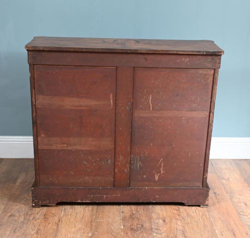 VICTORIAN PIER CABINET DISPLAY CASE WALNUT 1880 - ADDITIONAL PHOTO 1