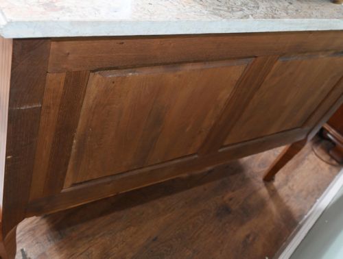 LOUIS XV COMMODE CHEST MARQUETRY INLAY 1880 - ADDITIONAL PHOTO 5