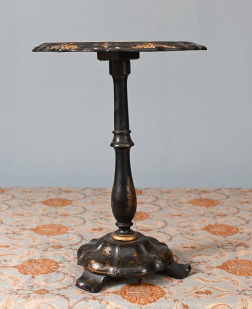 VICTORIAN PAINTED SIDE TABLE 1880 OSBOURNE HOUSE QUEEN VICTORIA - ADDITIONAL PHOTO 5