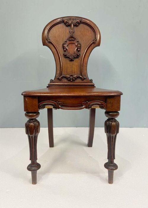 PAIR REGENCY HALL CHAIRS GILLOWS MAHOGANY 1820 - ADDITIONAL PHOTO 9