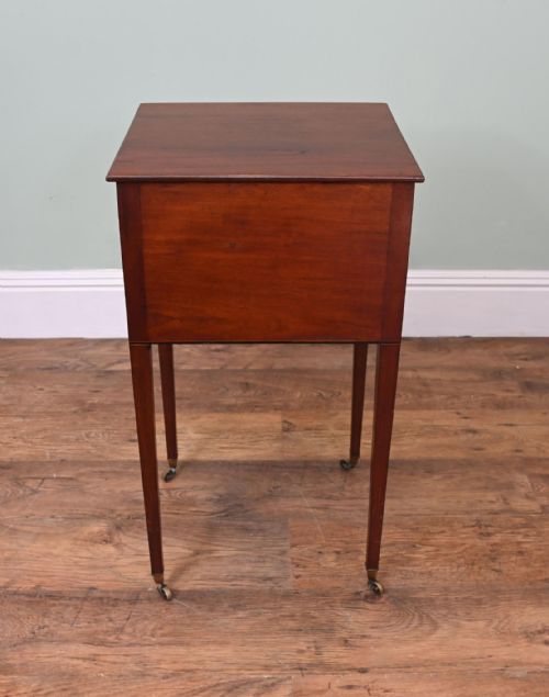 VICTORIAN COLLECTORS CABINET CHEST MAHOGANY DISPLAY 1880 - ADDITIONAL PHOTO 4