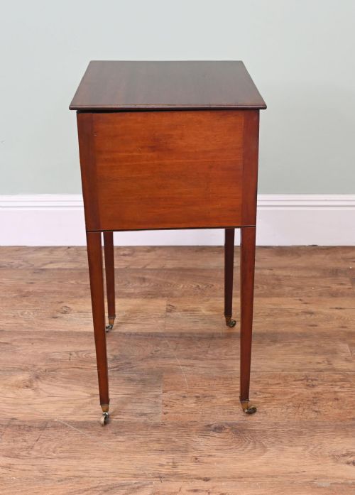 VICTORIAN COLLECTORS CABINET CHEST MAHOGANY DISPLAY 1880 - ADDITIONAL PHOTO 5
