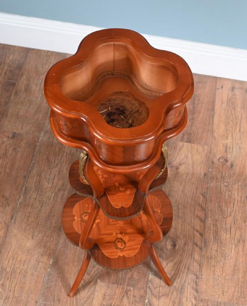FRENCH BELLE EPOQUE PLANTER STAND JARDINIERE - ADDITIONAL PHOTO 1
