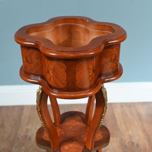 FRENCH BELLE EPOQUE PLANTER STAND JARDINIERE - ADDITIONAL PHOTO 7