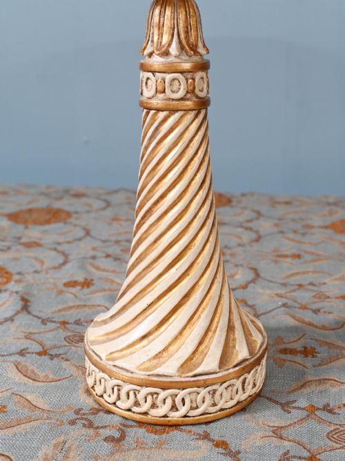 ITALIAN PAINTED SIDE TABLE VENETIAN INTERIORS 1930 - ADDITIONAL PHOTO 2