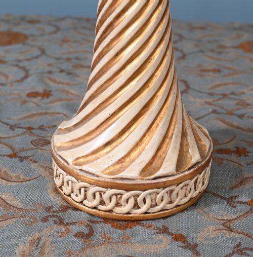 ITALIAN PAINTED SIDE TABLE VENETIAN INTERIORS 1930 - ADDITIONAL PHOTO 5