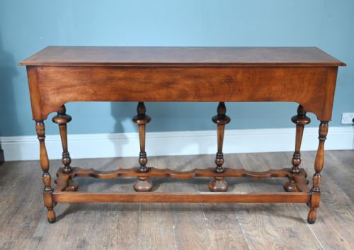 JACOBEAN REVIVAL DRESSER WALNUT SERVER TABLES FARMHOUSE - ADDITIONAL PHOTO 1