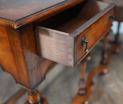 JACOBEAN REVIVAL DRESSER WALNUT SERVER TABLES FARMHOUSE - ADDITIONAL PHOTO 3
