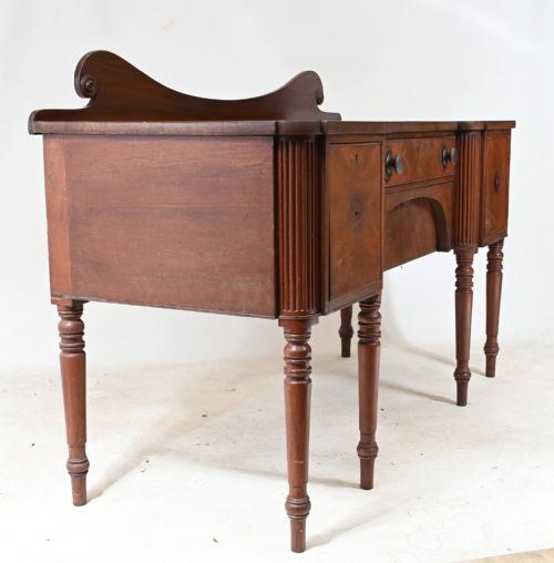 MAHOGANY GILLOWS SIDEBOARD ANTIQUE REGENCY 1820 - ADDITIONAL PHOTO 3