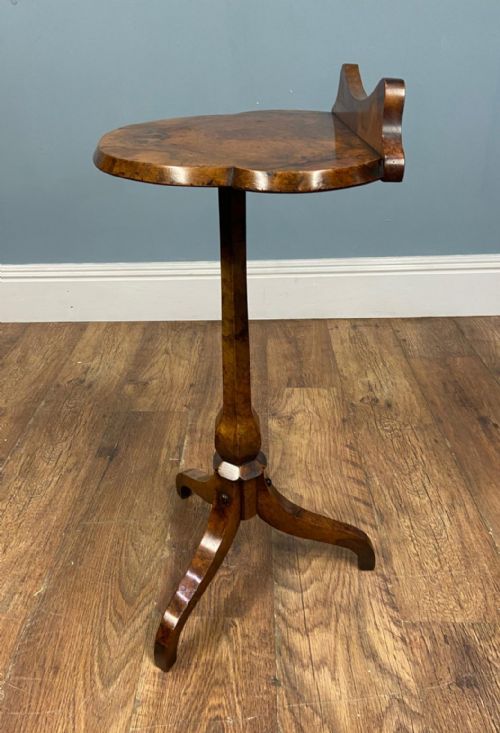 VICTORIAN WALNUT SIDE TABLE TRIPOD WINE TABLES 1880 - ADDITIONAL PHOTO 6