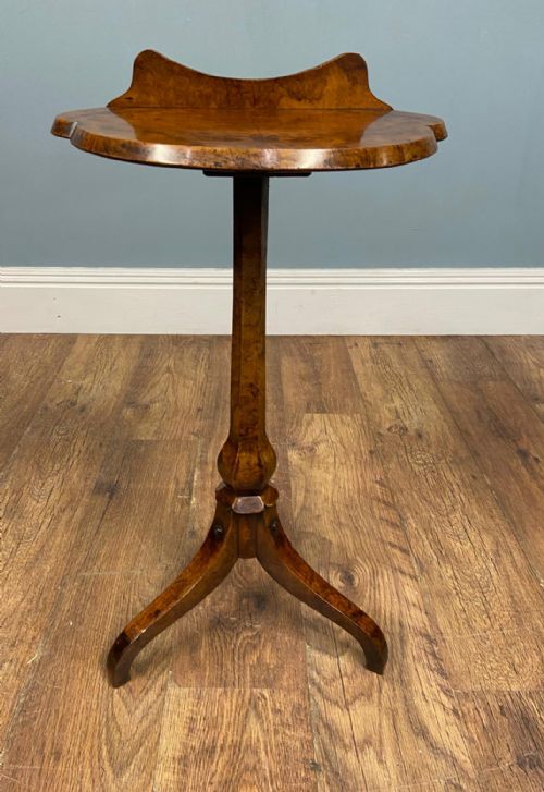 VICTORIAN WALNUT SIDE TABLE TRIPOD WINE TABLES 1880 - ADDITIONAL PHOTO 10