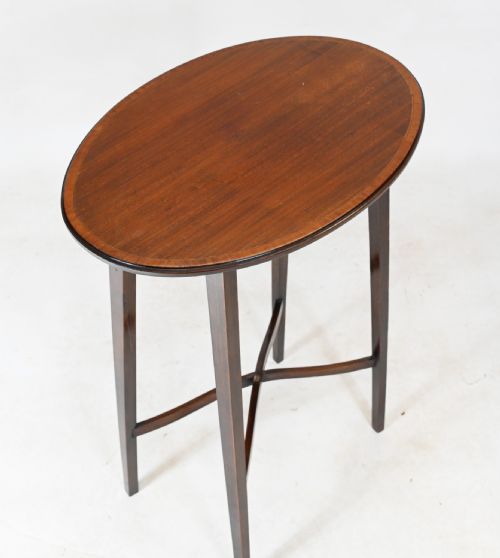 EDWARDIAN SIDE TABLE MAHOGANY 1910 - ADDITIONAL PHOTO 2
