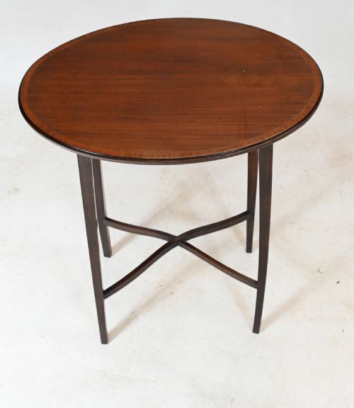 EDWARDIAN SIDE TABLE MAHOGANY 1910 - ADDITIONAL PHOTO 4