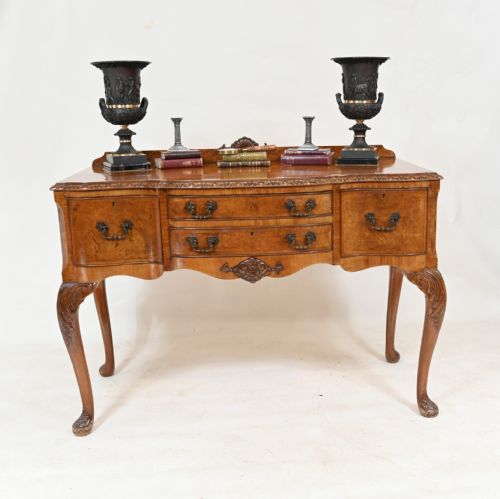 WALNUT EPSTEIN SIDEBOARD ANTIQUE SERVING TABLE 1930S - ADDITIONAL PHOTO 2