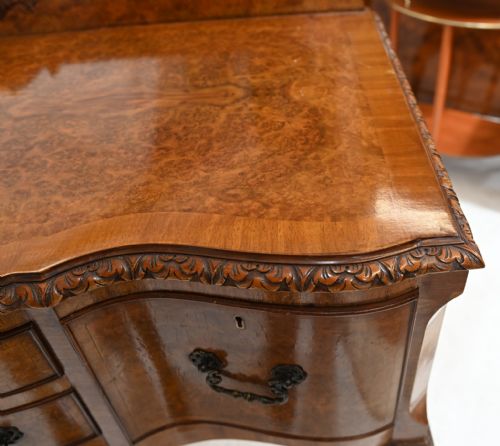 WALNUT EPSTEIN SIDEBOARD ANTIQUE SERVING TABLE 1930S - ADDITIONAL PHOTO 5