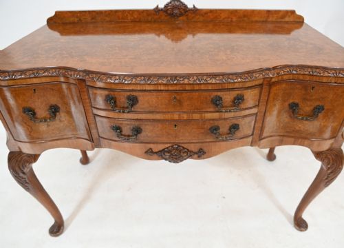 WALNUT EPSTEIN SIDEBOARD ANTIQUE SERVING TABLE 1930S - ADDITIONAL PHOTO 9