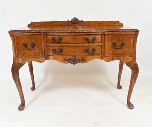 WALNUT EPSTEIN SIDEBOARD ANTIQUE SERVING TABLE 1930S - ADDITIONAL PHOTO 12