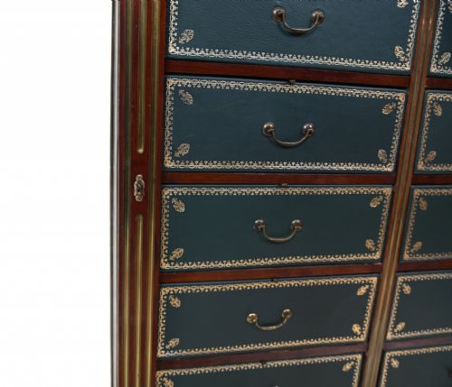 CHARLES X CARTONNIER CHEST DRAWERS FRENCH ANTIQUE MAHOGANY 1815 - ADDITIONAL PHOTO 3