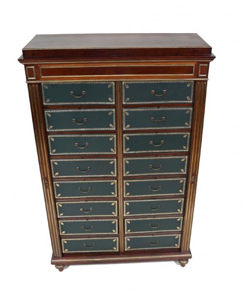 CHARLES X CARTONNIER CHEST DRAWERS FRENCH ANTIQUE MAHOGANY 1815 - ADDITIONAL PHOTO 9