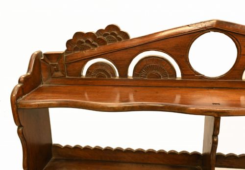 ANTIQUE CHINESE DRESSER BOOKCASE HARDWOOD CIRCA 1850 CABINET - ADDITIONAL PHOTO 2