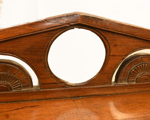 ANTIQUE CHINESE DRESSER BOOKCASE HARDWOOD CIRCA 1850 CABINET - ADDITIONAL PHOTO 4
