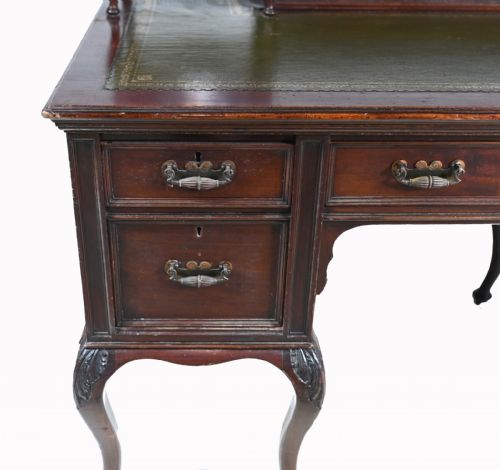FRENCH LADIES DESK MAHOGANY BUREAU DU DAME EMPIRE - ADDITIONAL PHOTO 4