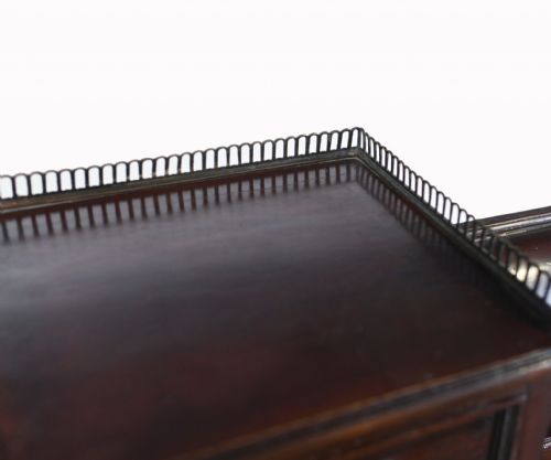 FRENCH LADIES DESK MAHOGANY BUREAU DU DAME EMPIRE - ADDITIONAL PHOTO 8