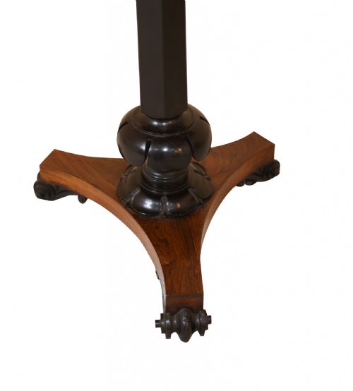 ANTIQUE STUDENTS DESK VICTORIAN LECTURN TABLE - ADDITIONAL PHOTO 2