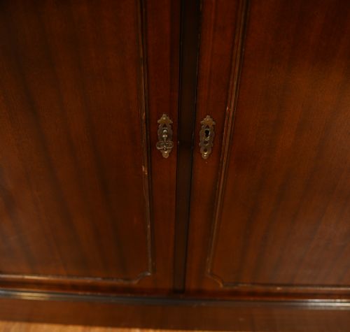 VICTORIAN WINE CHEST SIDE CABINET MAHOGANY 1840 - ADDITIONAL PHOTO 1