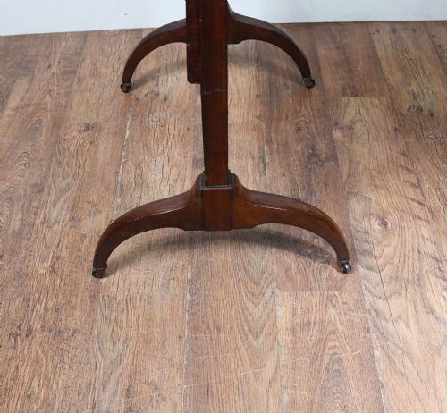REGENCY CHEVAL MIRROR MAHOGANY TILT DRESSING GLASS 1860 - ADDITIONAL PHOTO 9