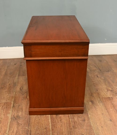 CAMPAIGN PEDESTAL DESK MILITARY FURNITURE MAHOGANY 1880 - ADDITIONAL PHOTO 7