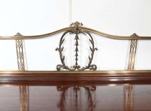 CHIPPENDALE MAHOGANY SIDEBOARD SERVER 1890 BUFFET - ADDITIONAL PHOTO 2