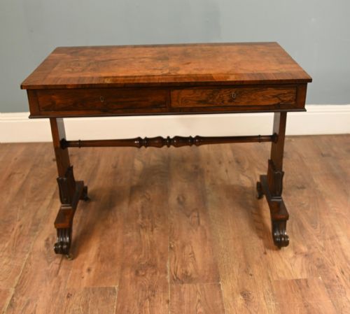 REGENCY WRITING TABLE WALNUT 1820