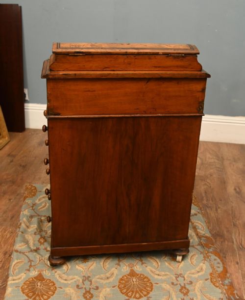 VICTORIAN WALNUT DAVENPORT DESK PERIOD 1890 - ADDITIONAL PHOTO 4