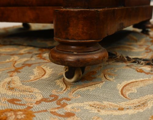 VICTORIAN WALNUT DAVENPORT DESK PERIOD 1890 - ADDITIONAL PHOTO 5