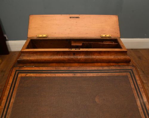 VICTORIAN WALNUT DAVENPORT DESK PERIOD 1890 - ADDITIONAL PHOTO 8