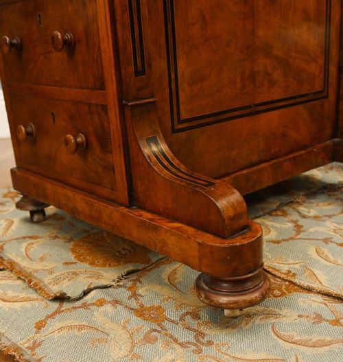 VICTORIAN WALNUT DAVENPORT DESK PERIOD 1890 - ADDITIONAL PHOTO 10