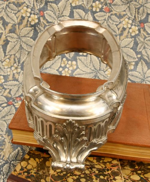 FRENCH SILVER PLATE PLANTER CENTREPIECE NEO CLASSICAL 1909 - ADDITIONAL PHOTO 6