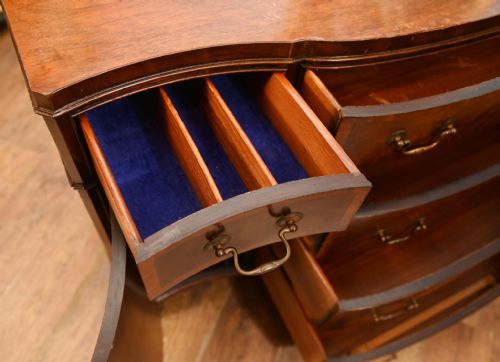 GEORGIAN SIDEBOARD MAHOGANY BUFFET SERVER REVIVAL - ADDITIONAL PHOTO 7