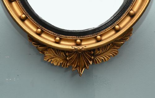 REGENCY REVIVAL MIRROR GILT EAGLE GLASS - ADDITIONAL PHOTO 1