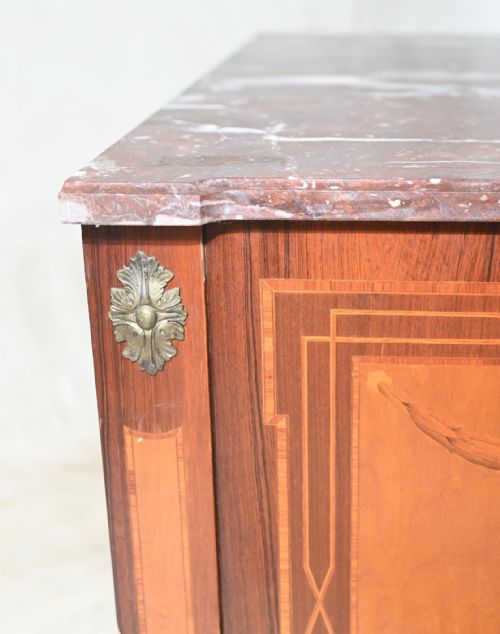 ANTIQUE SWEDISH COMMODE INLAY CHEST OF DRAWERS 1920 - ADDITIONAL PHOTO 9