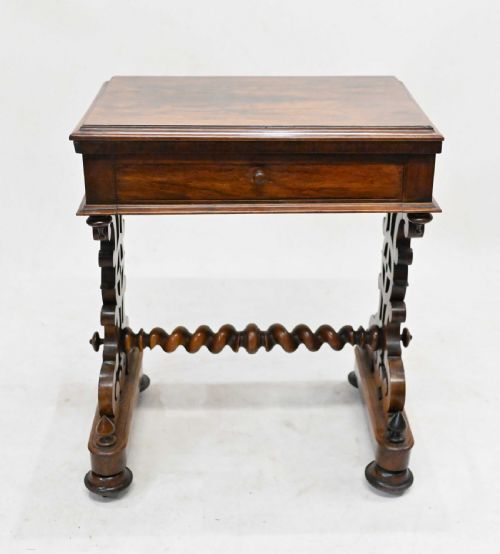 ANTIQUE VICTORIAN GAMES TABLE CHESS BACKGAMMON 1840 - ADDITIONAL PHOTO 8