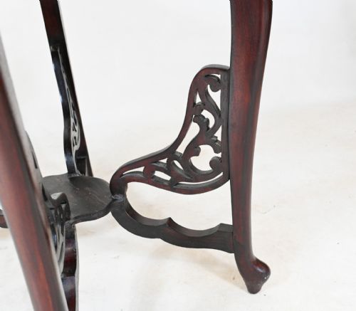 ANTIQUE CHINESE SIDE TABLE PEDESTAL 1930 - ADDITIONAL PHOTO 2