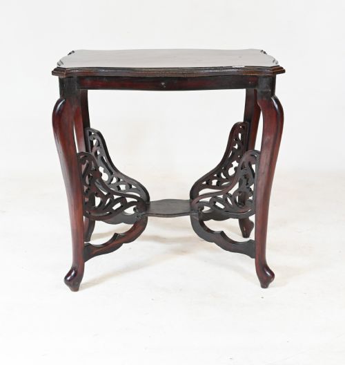 ANTIQUE CHINESE SIDE TABLE PEDESTAL 1930 - ADDITIONAL PHOTO 5