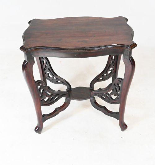 ANTIQUE CHINESE SIDE TABLE PEDESTAL 1930 - ADDITIONAL PHOTO 6