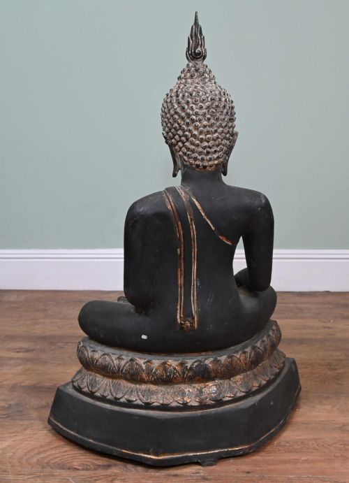 BRONZE NEPALESE BUDDHA STATUE MEDITATION ANTIQUE BUDDHIST ART - ADDITIONAL PHOTO 12