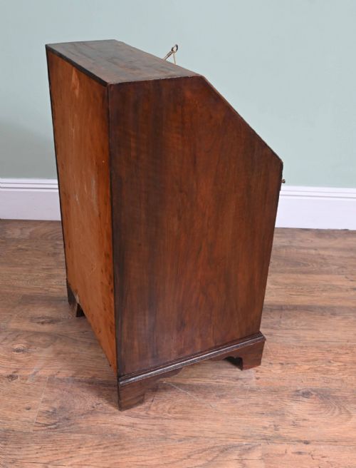 VICTORIAN BUREAU WALNUT ANTIQUE WRITING TABLE 1890 - ADDITIONAL PHOTO 8