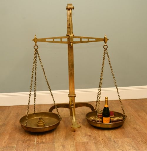 Avery Balance Scales Brass Antique Wt Avery Birmingham 1880