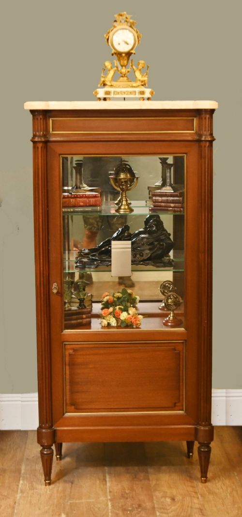Directoire Vitrine French Display Cabinet 1910