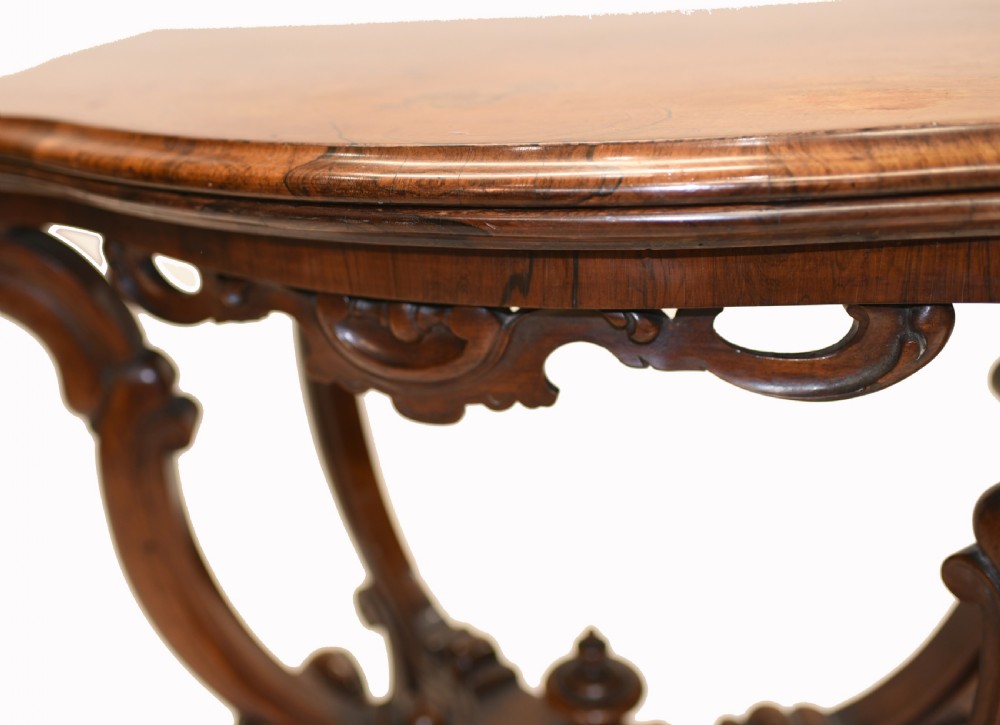 Victorian Card Table Antique Games Tables Rosewood 1880 View VIII